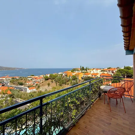 Private - Panoramic Sea View & Private Pool Banyuls-sur-Mer